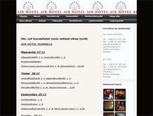 Tablet Screenshot of airhotel.fi