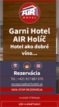 Mobile Screenshot of airhotel.sk